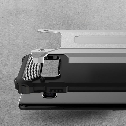 Hoes voor Samsung Galaxy S10+ G975, Techsuit, Hybrid Armor, Zwart