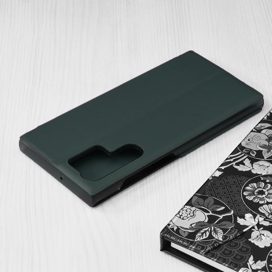 Hoes voor Samsung Galaxy S22 Ultra 5G S908, Techsuit, eFold, Groen