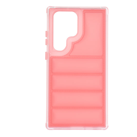 Hoes voor Samsung Galaxy S23 FE S711, Techsuit, Wave Shield, Rood