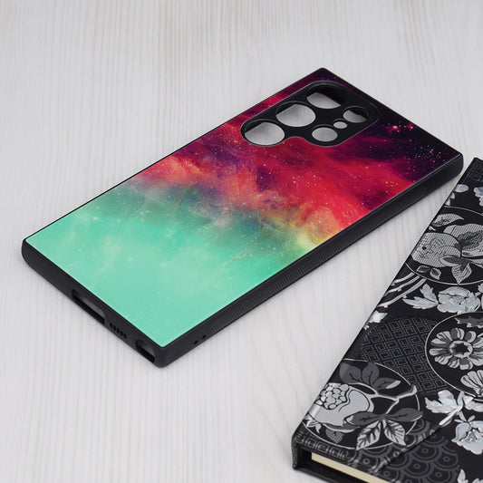 Hoes voor Samsung Galaxy S23 Ultra S918, Techsuit, Glaze, Turquoise