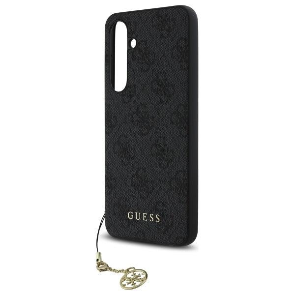 Case for Samsung Galaxy S24 FE S721, Guess, 4G Charm, Grey