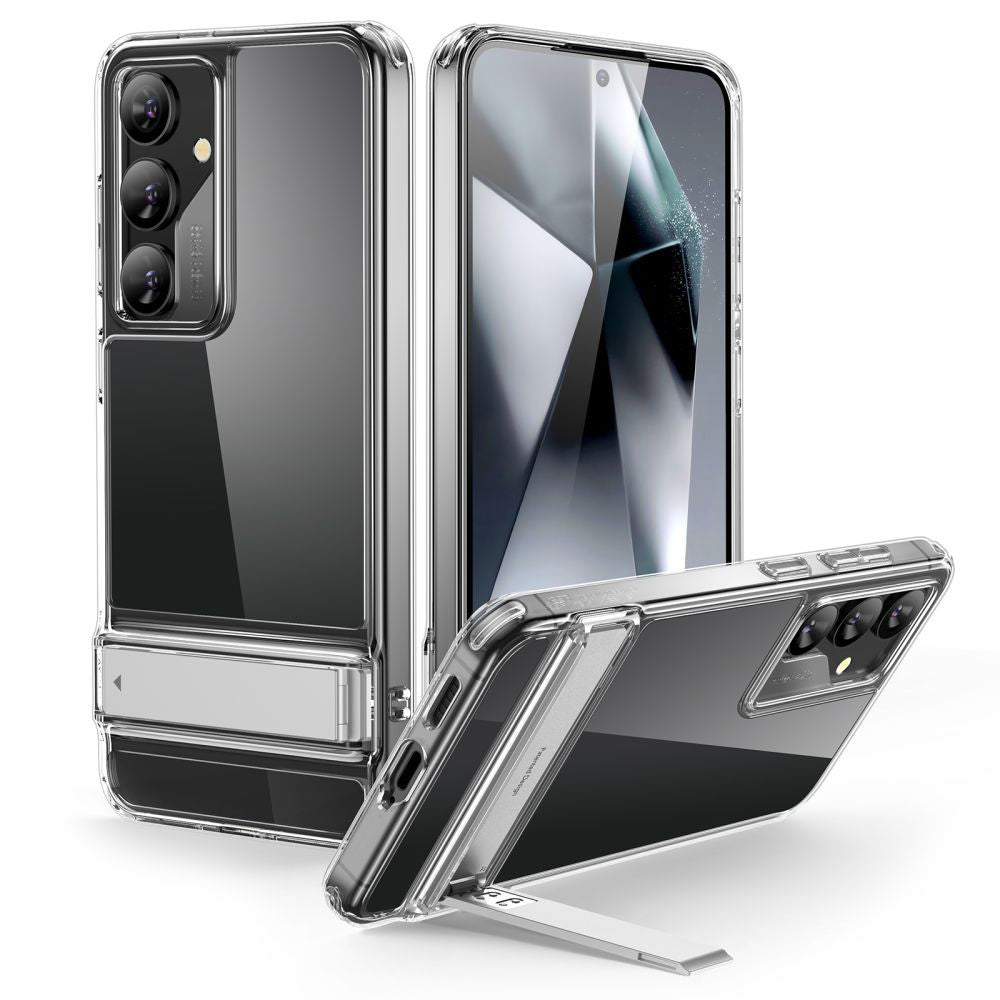 Hoes voor Samsung Galaxy S24+ S926, ESR, Air Shield Boost Kickstand, Transparant