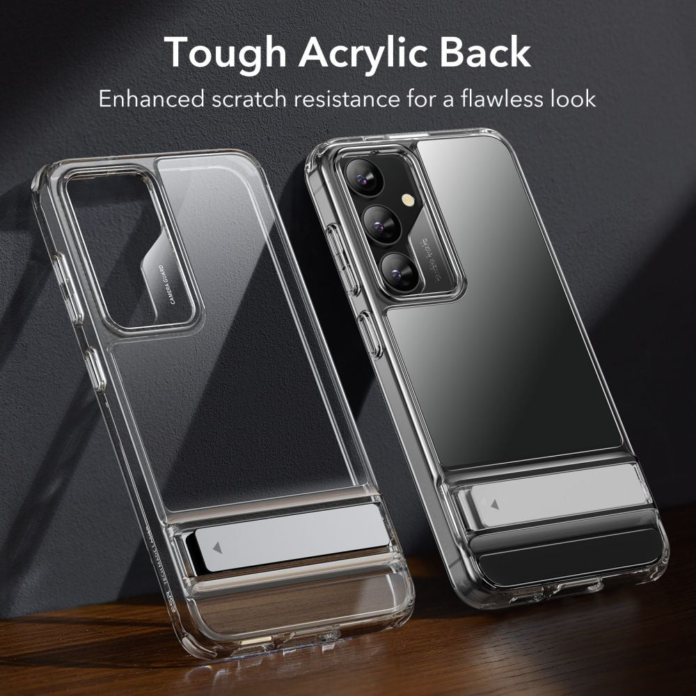 Hoes voor Samsung Galaxy S24+ S926, ESR, Air Shield Boost Kickstand, Transparant