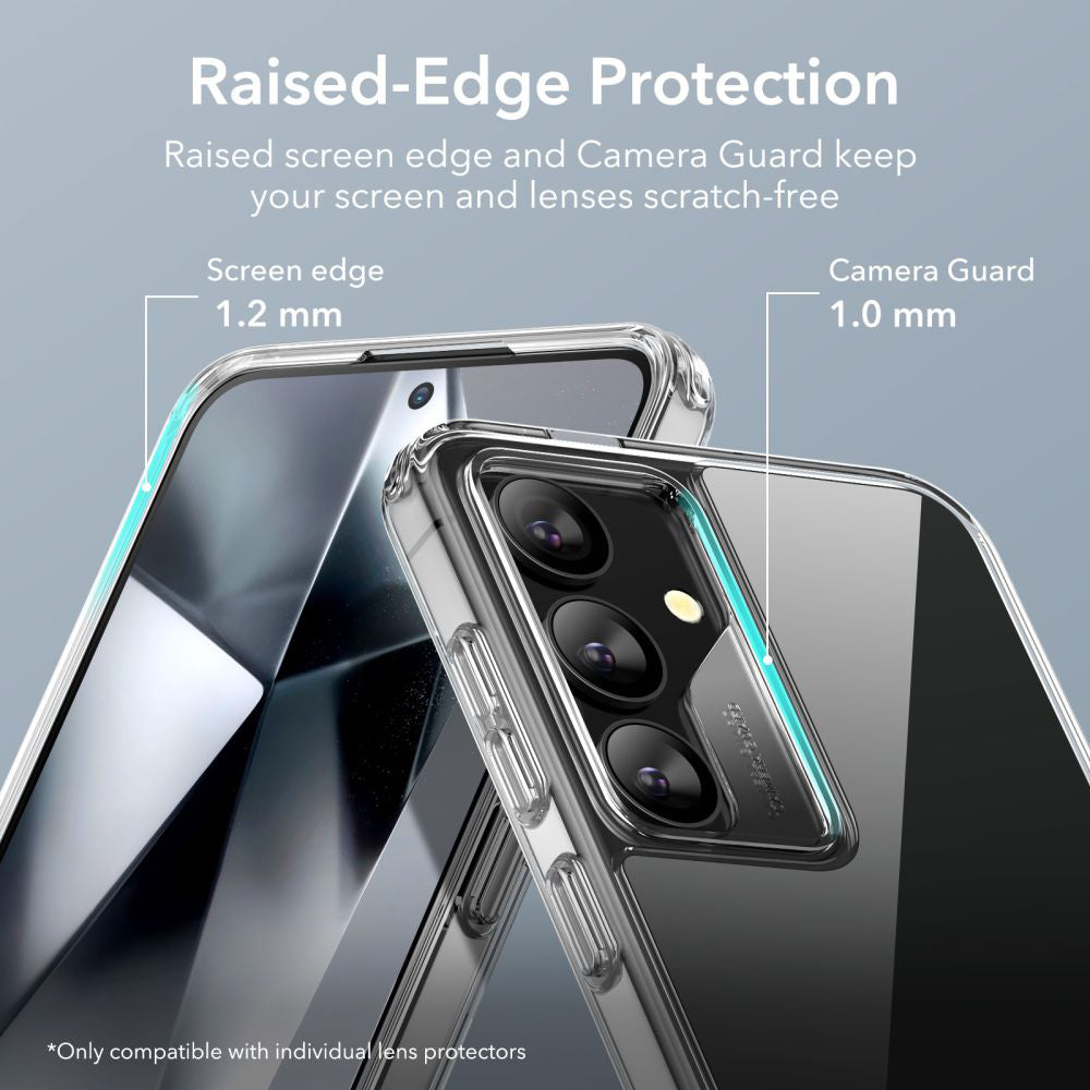 Hoes voor Samsung Galaxy S24+ S926, ESR, Air Shield Boost Kickstand, Transparant