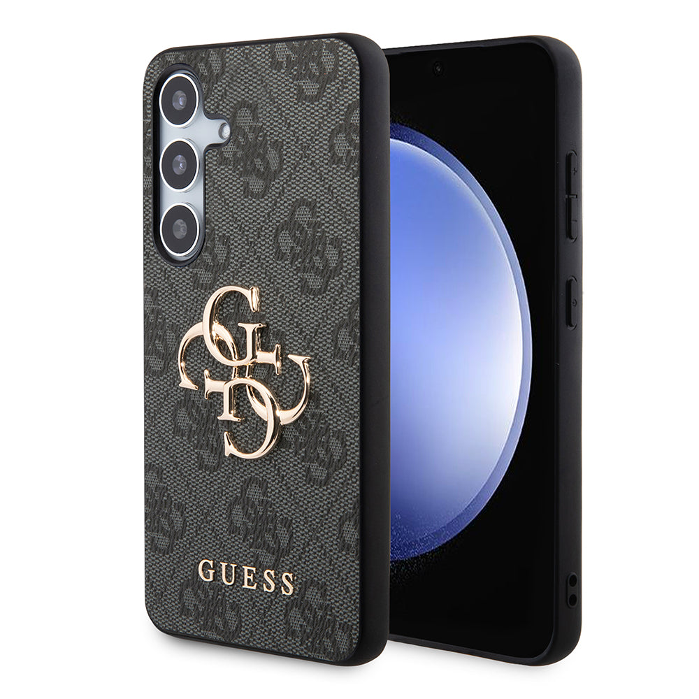 Hoes voor Samsung Galaxy S24+ S926, Guess, 4G Big Logo, Zwart