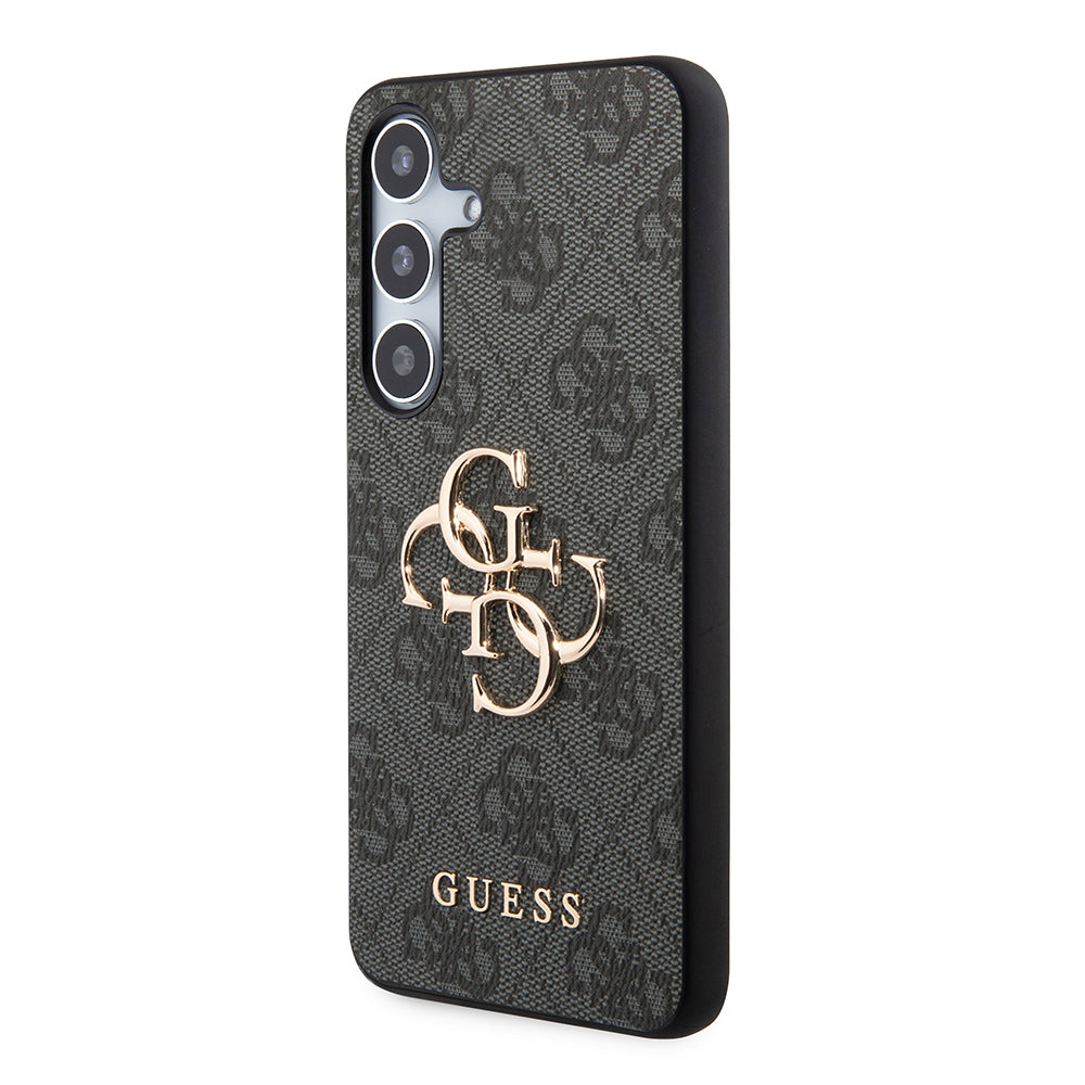 Hoes voor Samsung Galaxy S24+ S926, Guess, 4G Big Logo, Zwart