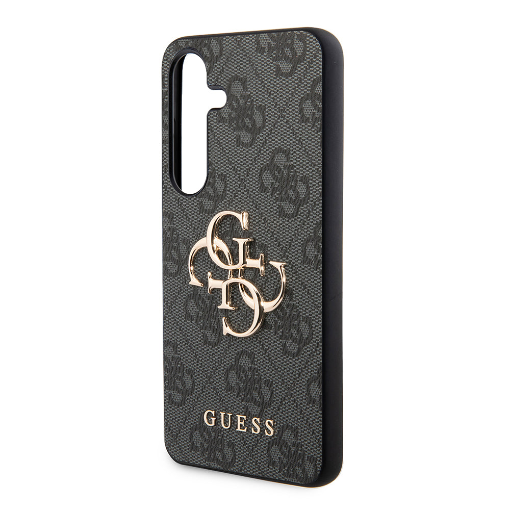 Hoes voor Samsung Galaxy S24+ S926, Guess, 4G Big Logo, Zwart