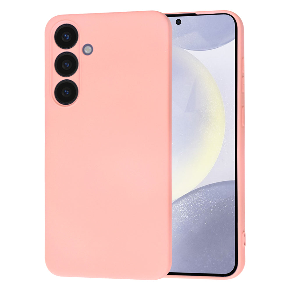 Hoes voor Samsung Galaxy S24+ S926, Techsuit, SoftFlex, Lichtroze