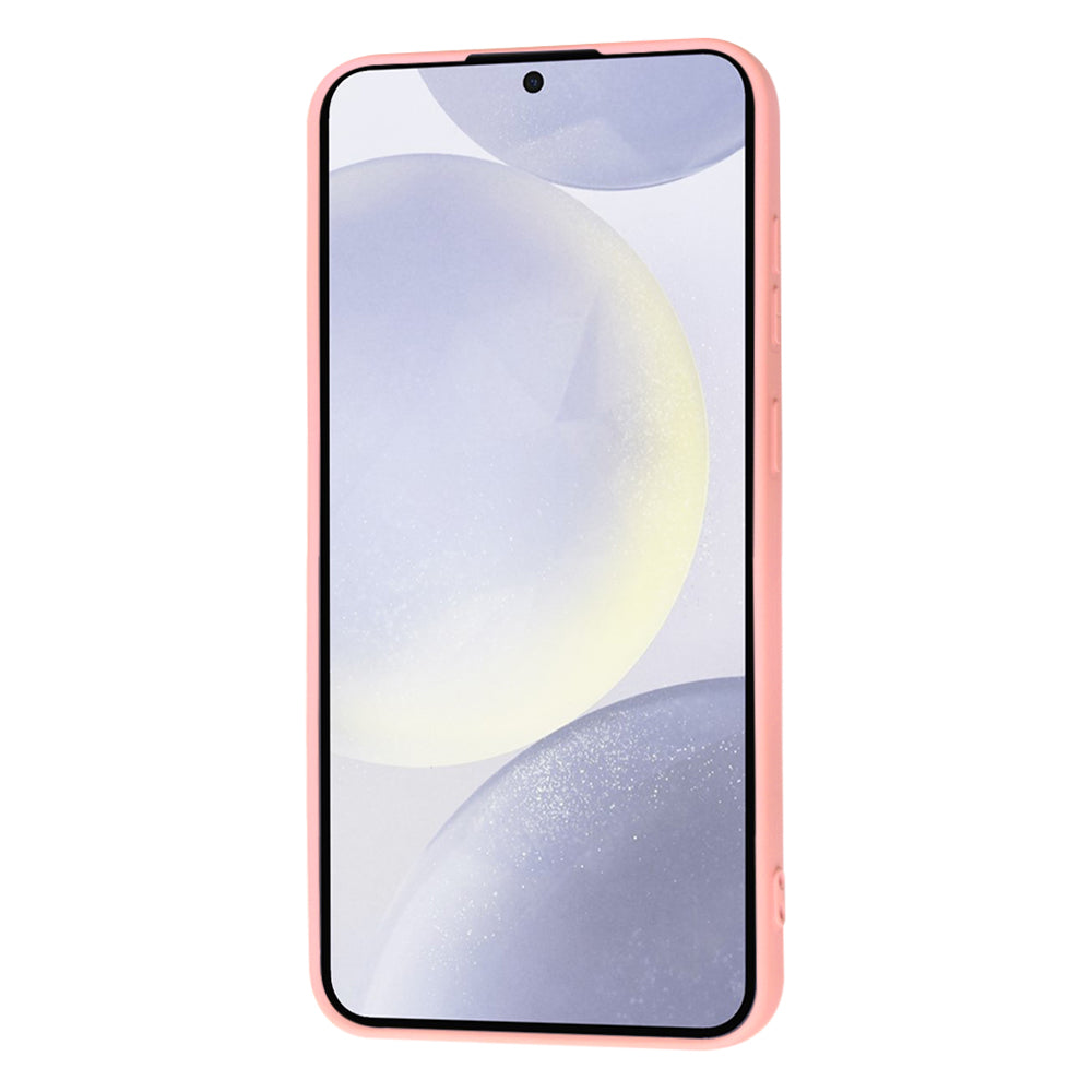 Hoes voor Samsung Galaxy S24+ S926, Techsuit, SoftFlex, Lichtroze