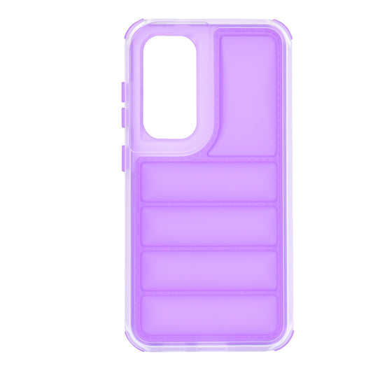 Hoes voor Samsung Galaxy S24+ S926, Techsuit, Wave Shield, Paars