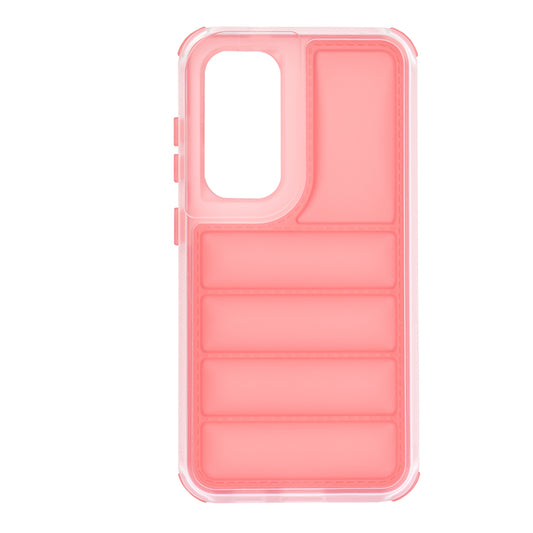 Hoes voor Samsung Galaxy S24+ S926, Techsuit, Wave Shield, Rood