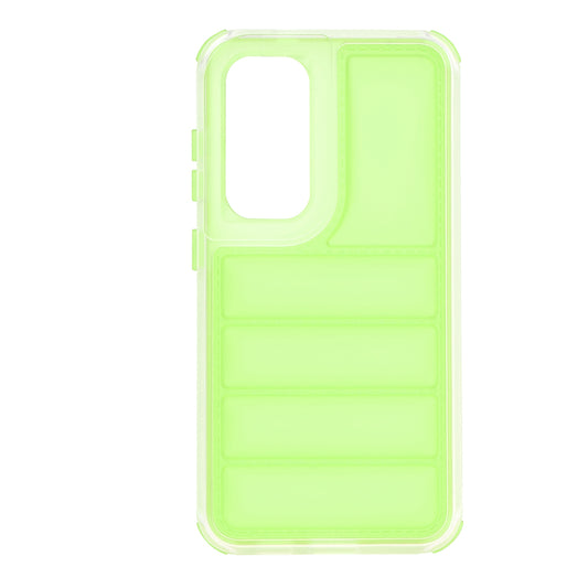 Hoes voor Samsung Galaxy S24+ S926, Techsuit, Wave Shield, Groen