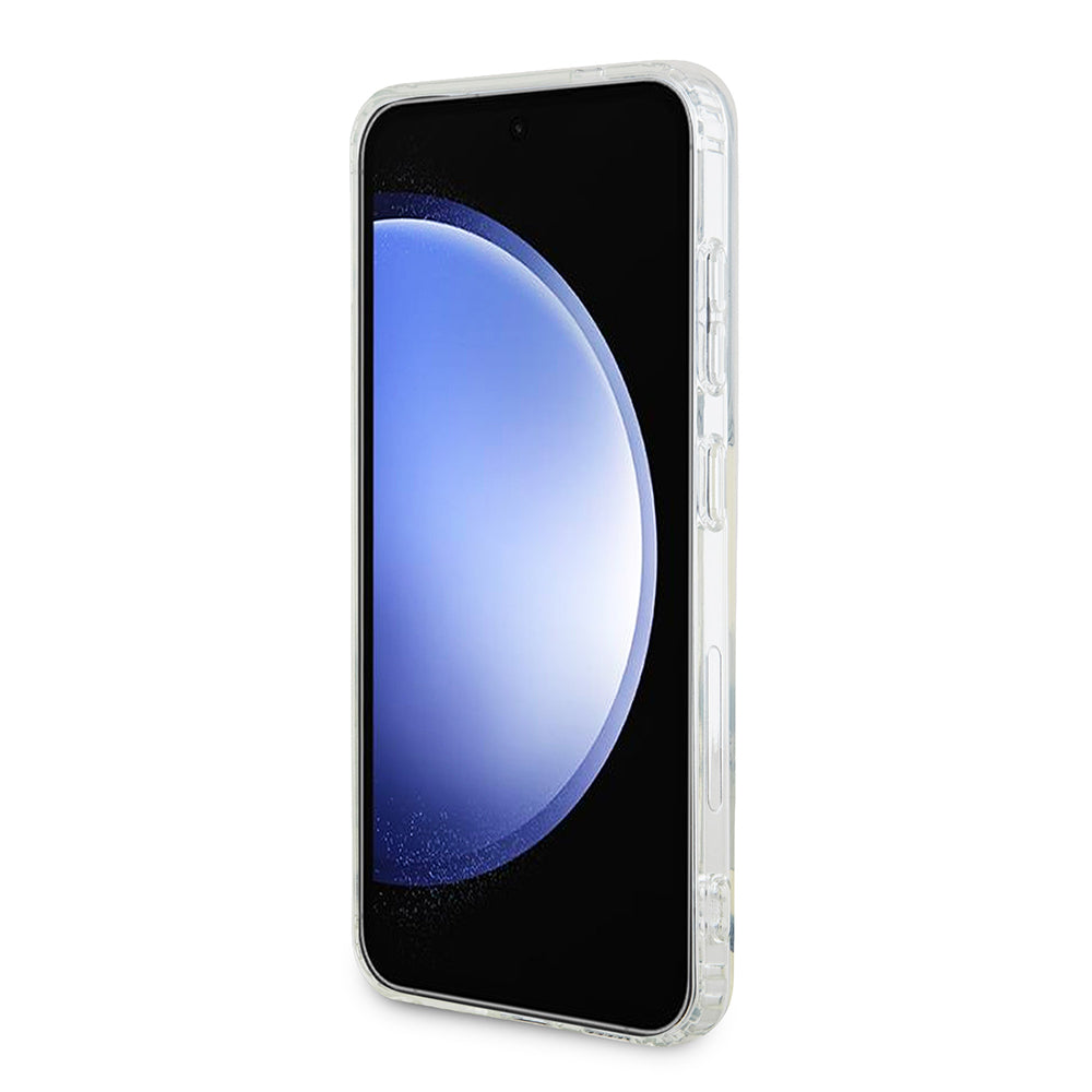 Hoes voor Samsung Galaxy S24 S921, Karl Lagerfeld, IML Luxury Choupette, Transparant