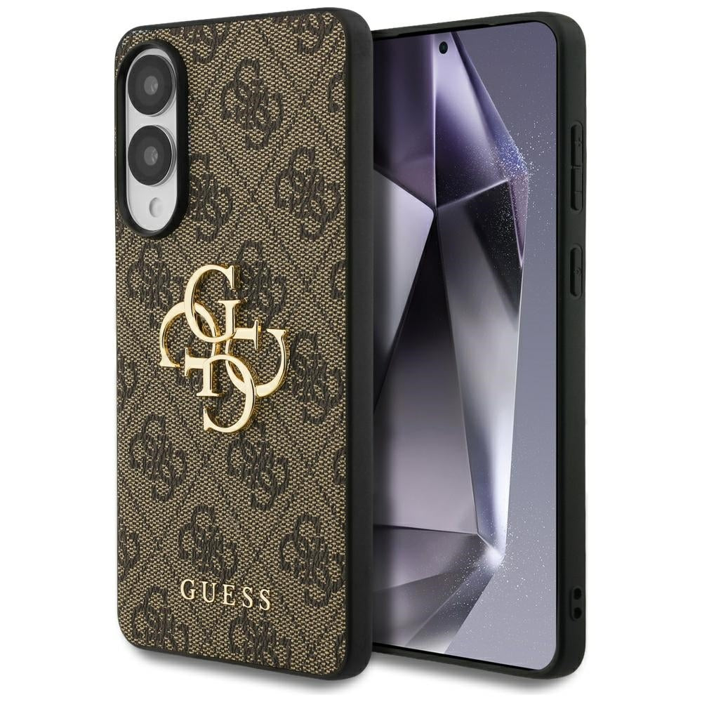 Hoes voor Samsung Galaxy S25 Edge S937, Guess, Big 4G Logo Classic, Bruin