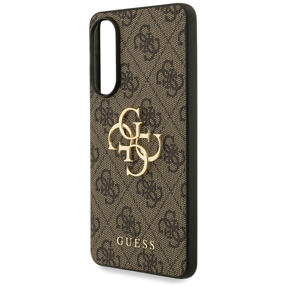 Hoes voor Samsung Galaxy S25 Edge S937, Guess, Big 4G Logo Classic, Bruin