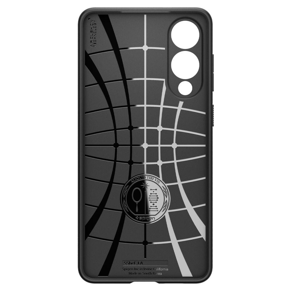 Hoes voor Samsung Galaxy S25 Edge S937, Spigen, Liquid Air, Matzwart ACS09420