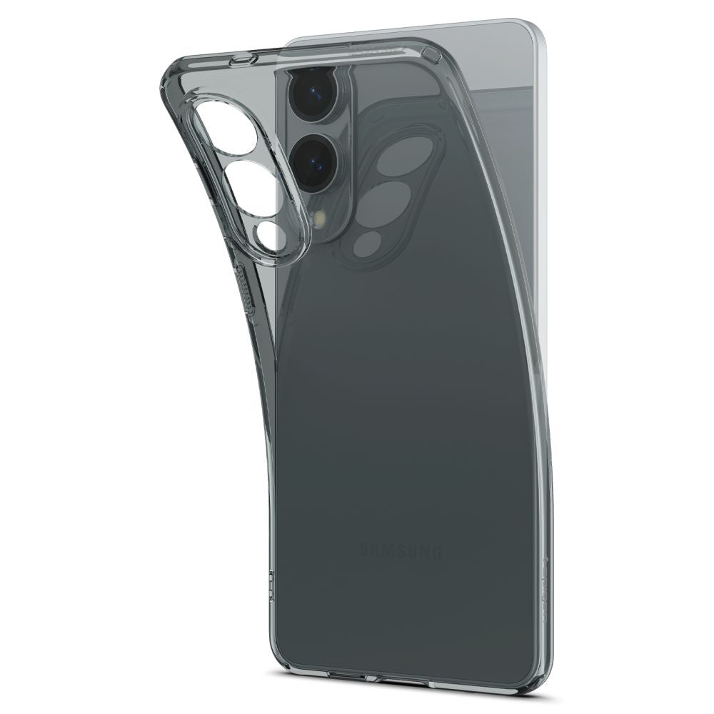 Hoesje voor Samsung Galaxy S25 Edge S937, Spigen, Liquid Crystal, Rookkleurig ACS09426