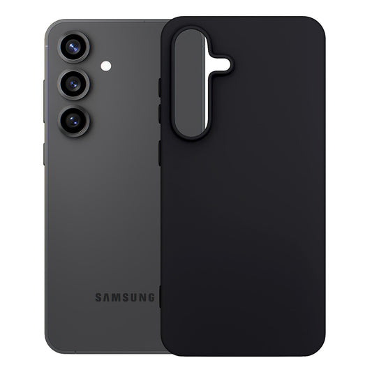 Hoes voor Samsung Galaxy S25 FE, 3MK, Mat Zwart
