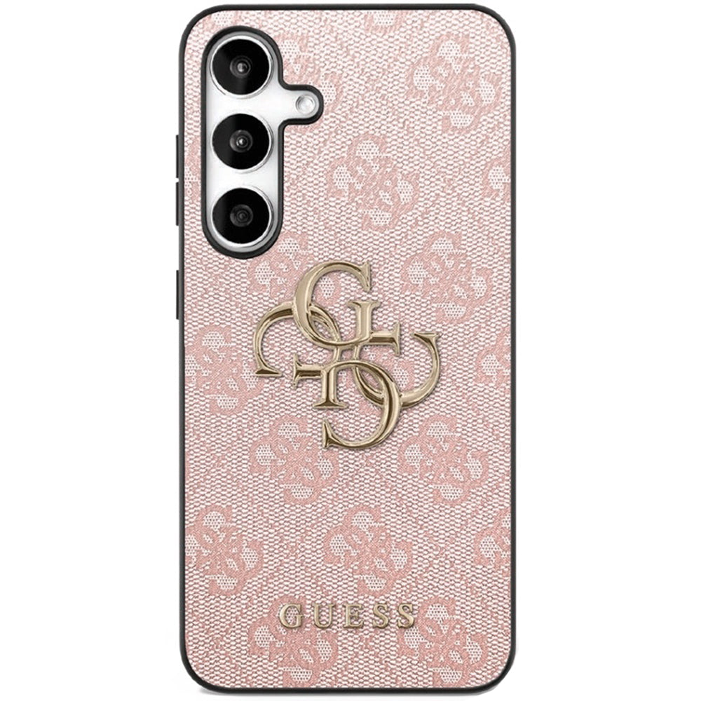 Hoes voor Samsung Galaxy S25 FE, Guess, 4G Metal Logo, Roze