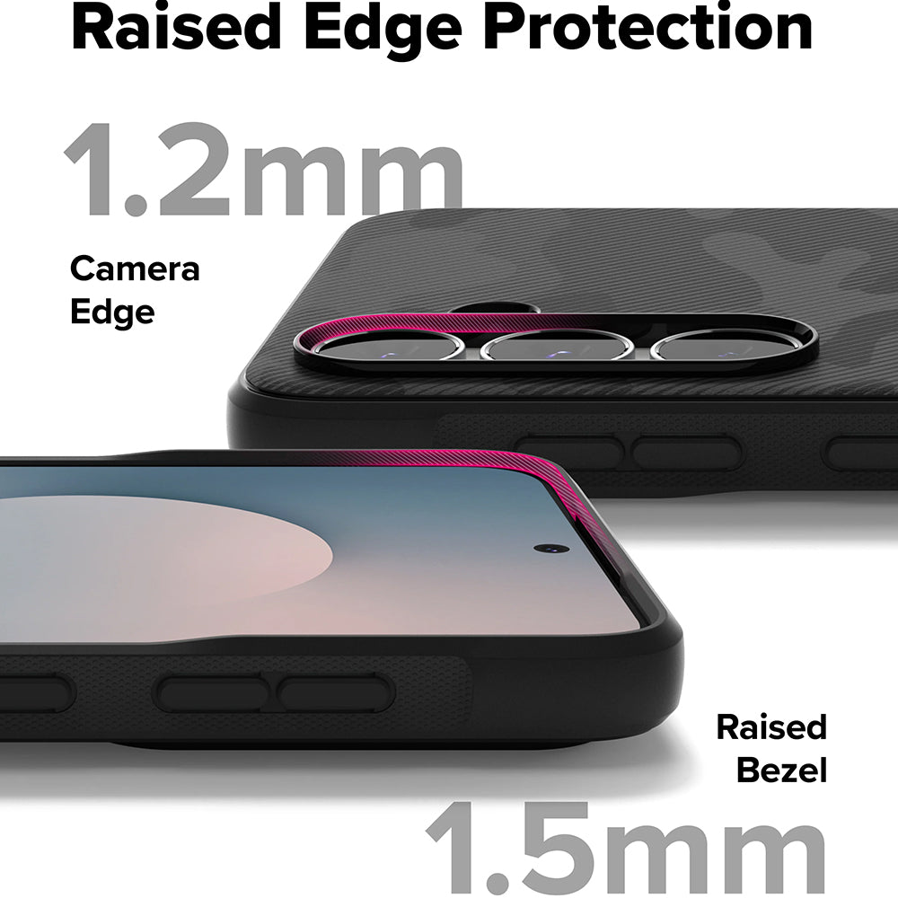 Hoes voor Samsung Galaxy S25 FE, Ringke, Onyx, Camouflage