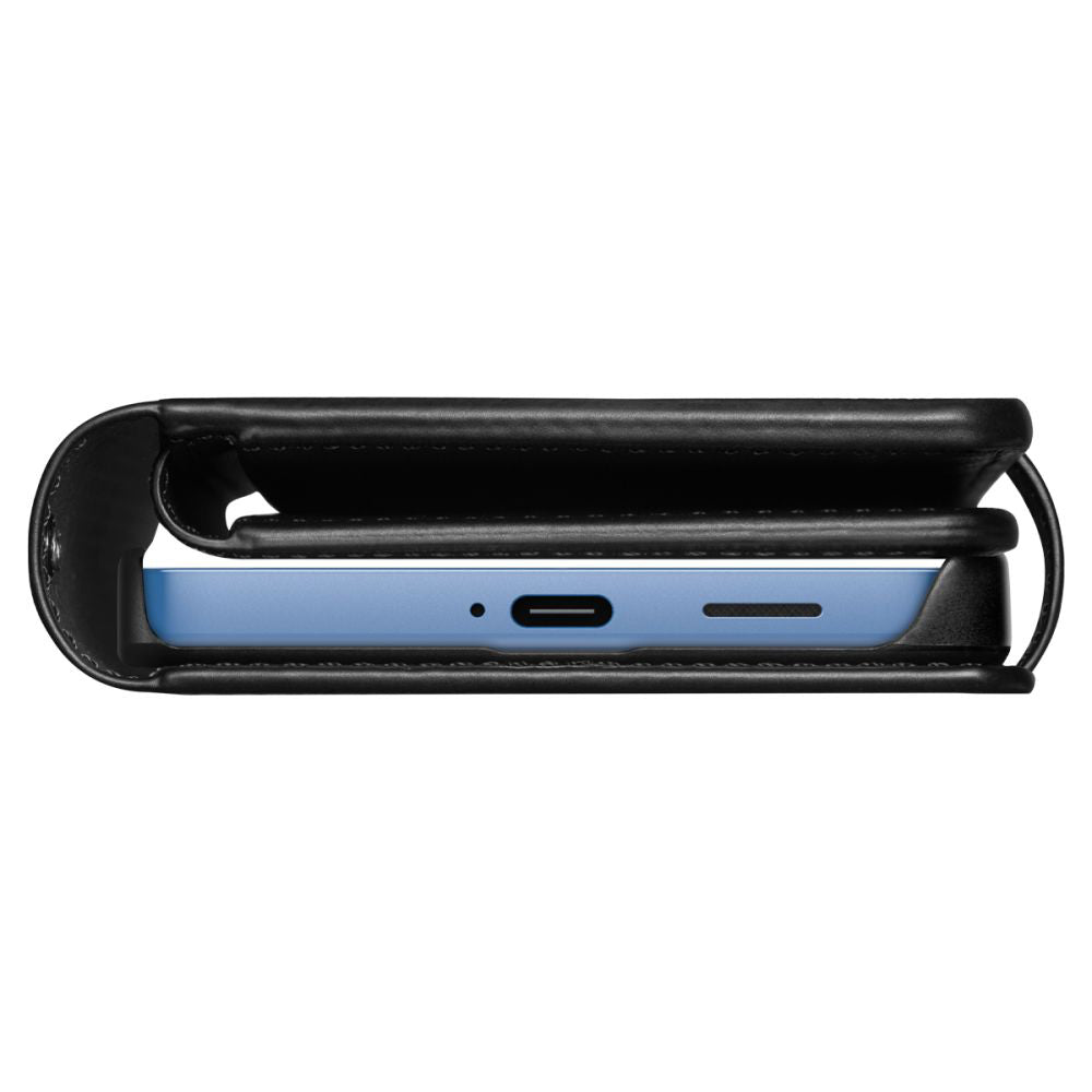 Hoes voor Samsung Galaxy S25+ S936, Spigen, Wallet S, Zwart ACS09125
