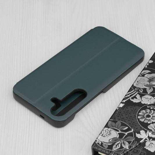 Hoes voor Samsung Galaxy S25+ S936, Techsuit, eFold, Groen