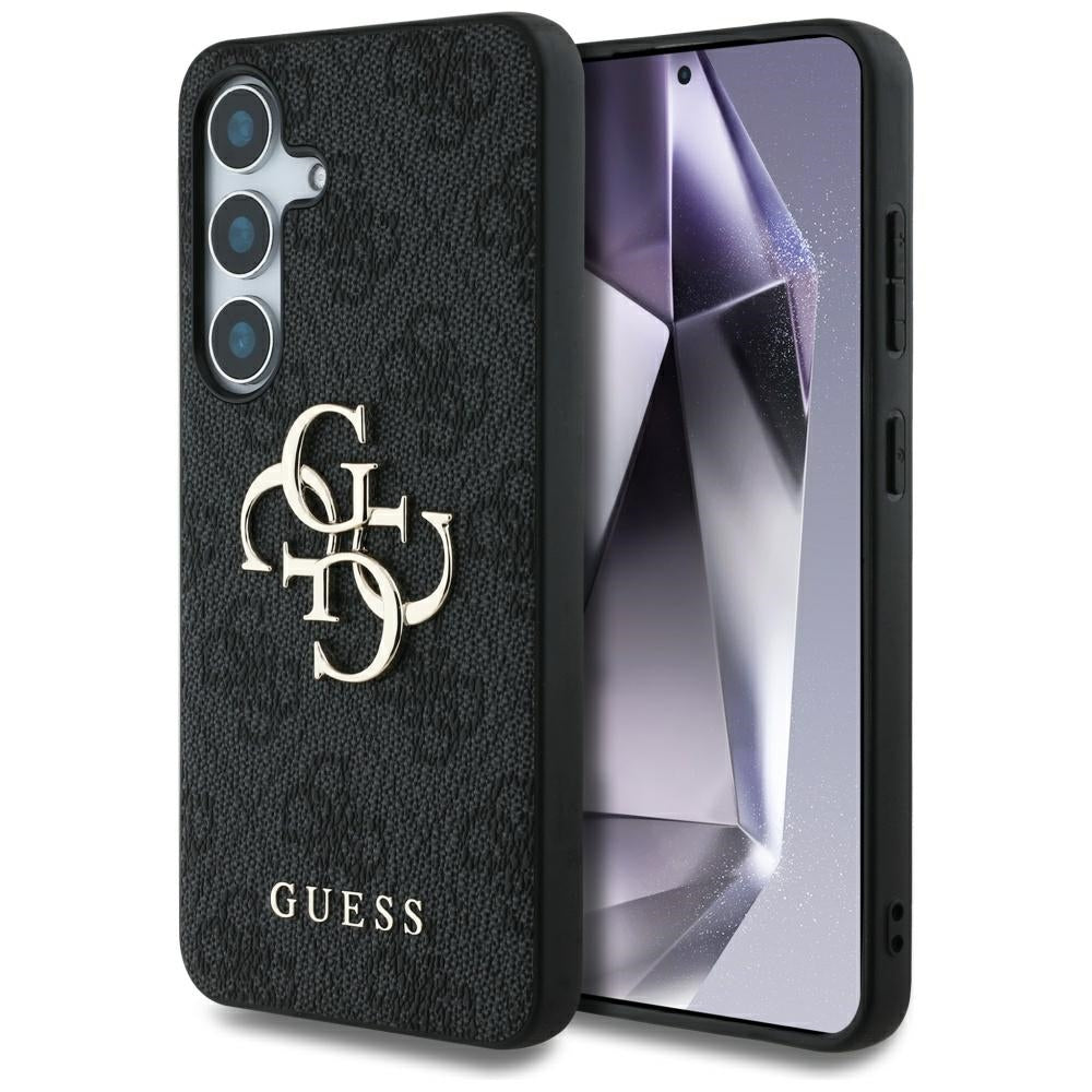 Hoes voor Samsung Galaxy S25 S931, Guess, 4G Big Logo, Zwart