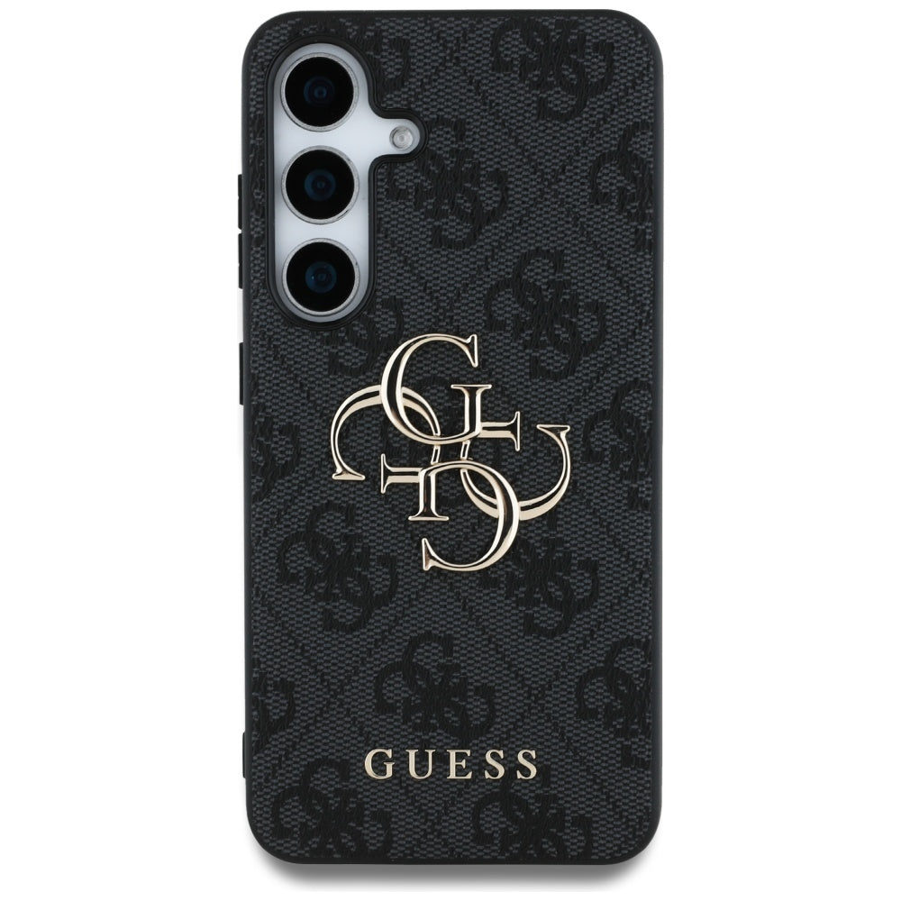 Hoes voor Samsung Galaxy S25 S931, Guess, 4G Big Logo, Zwart