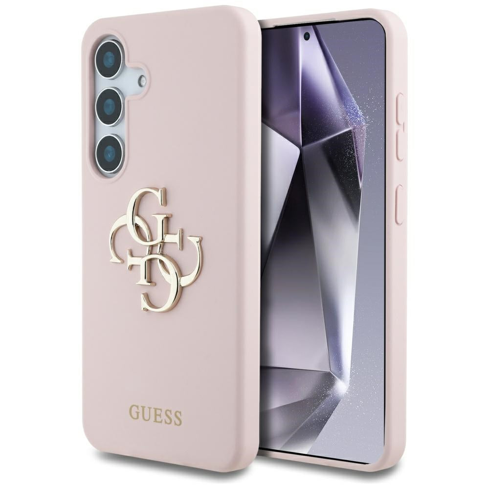 Hoes voor Samsung Galaxy S25 S931, Guess, 4G Big, Roze