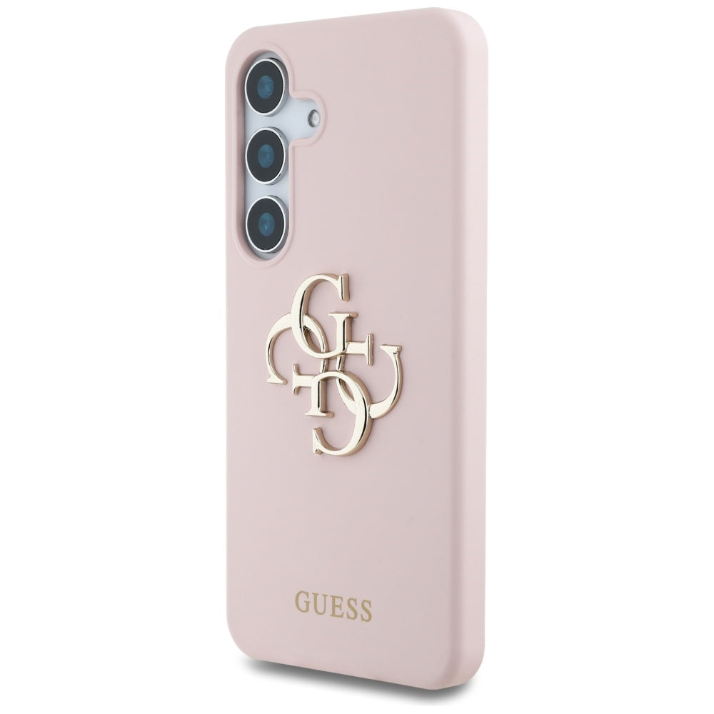 Hoes voor Samsung Galaxy S25 S931, Guess, 4G Big, Roze