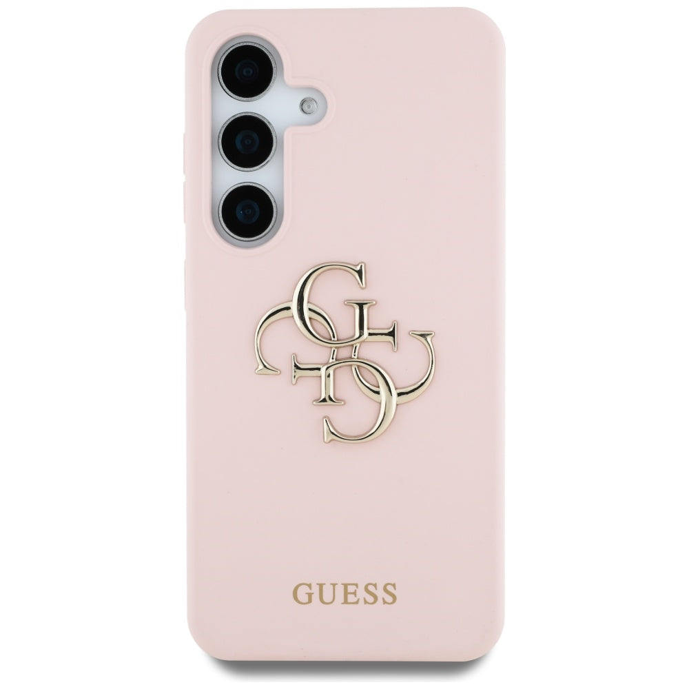 Hoes voor Samsung Galaxy S25 S931, Guess, 4G Big, Roze