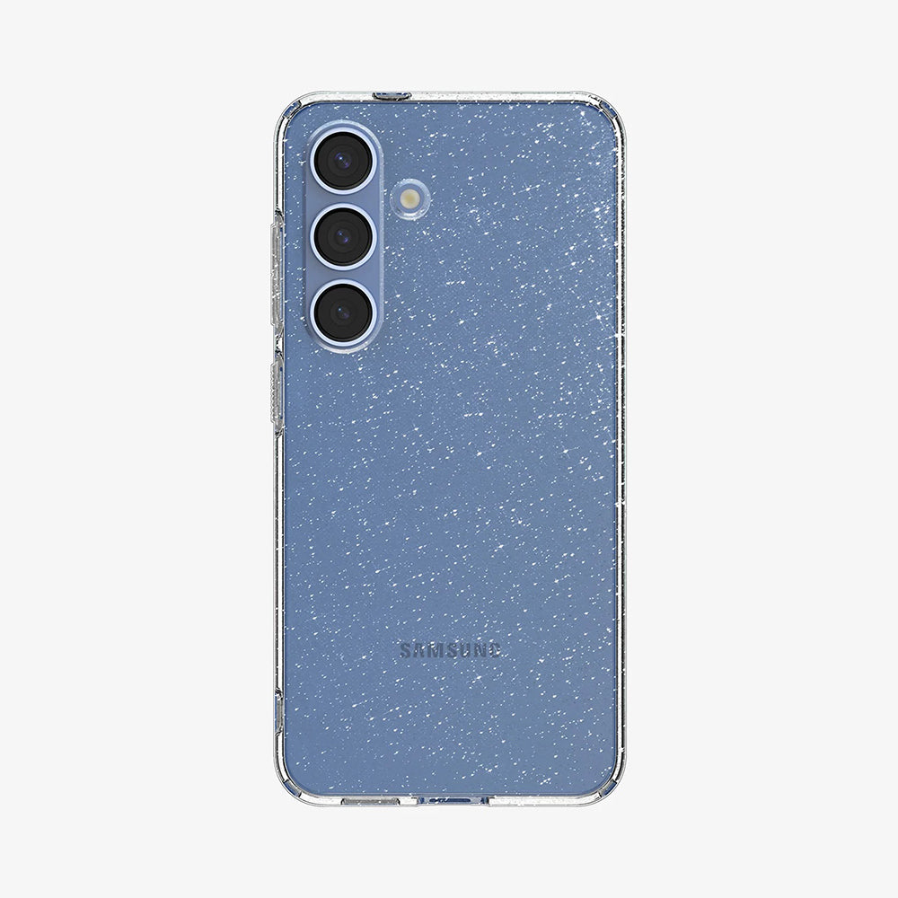 Hoes voor Samsung Galaxy S25 S931, Spigen, Liquid Crystal Glitter, Transparant ACS08997