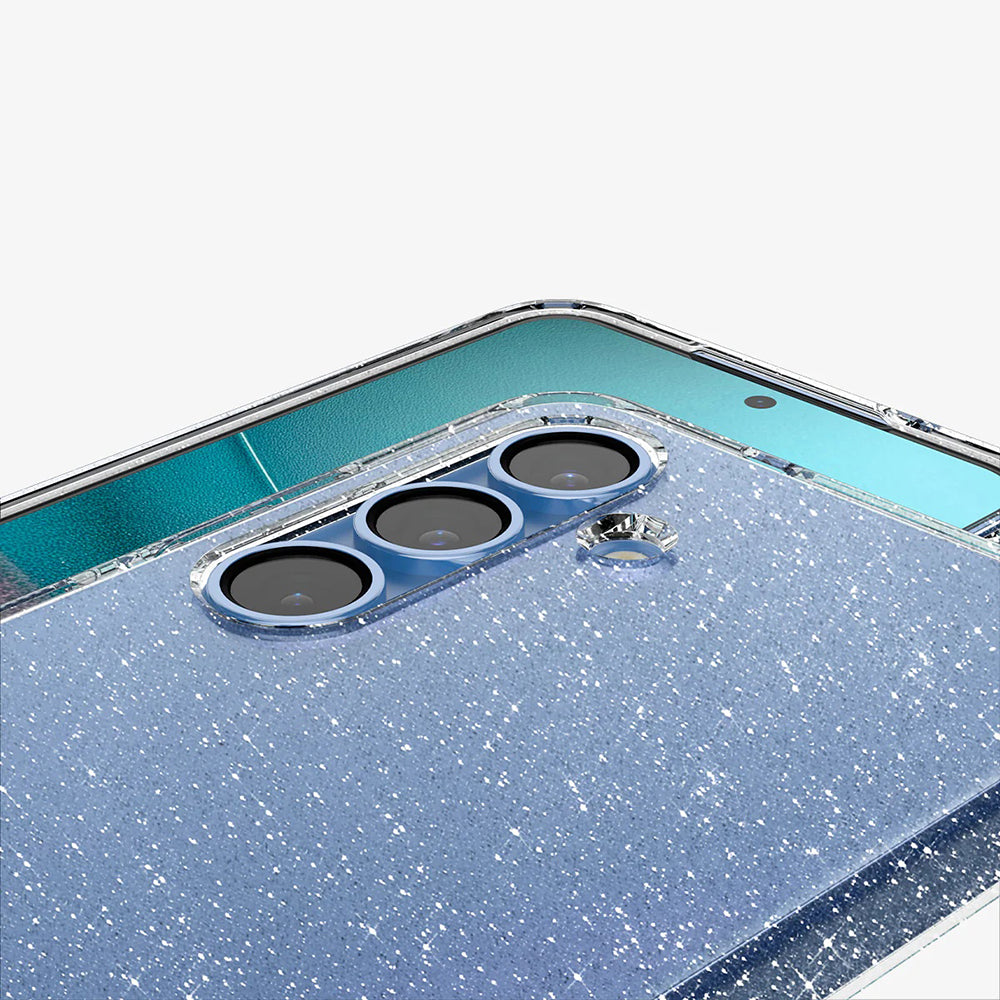 Hoes voor Samsung Galaxy S25 S931, Spigen, Liquid Crystal Glitter, Transparant ACS08997