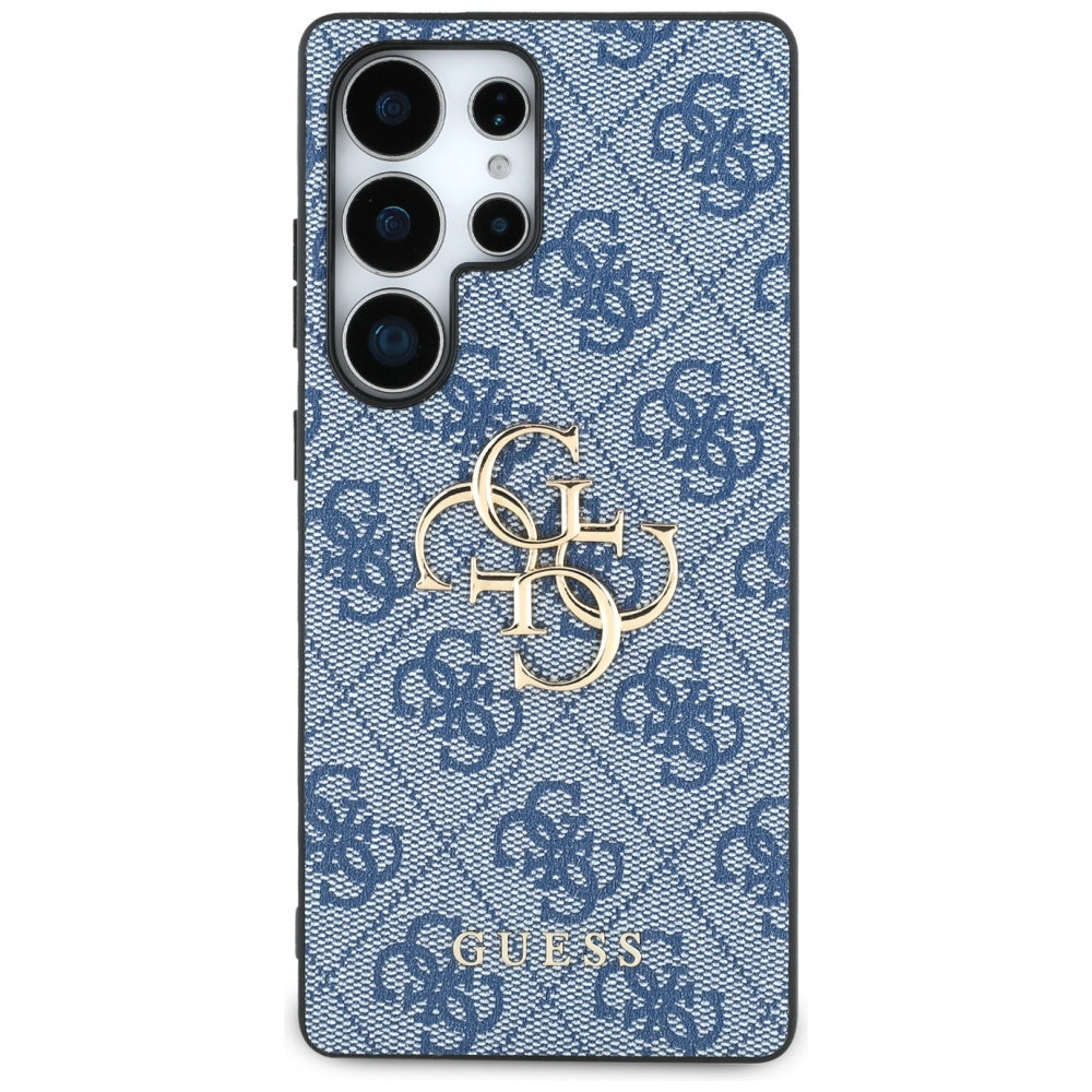 Hoes voor Samsung Galaxy S25 Ultra S938, Guess, 4G Big Logo, Blauw