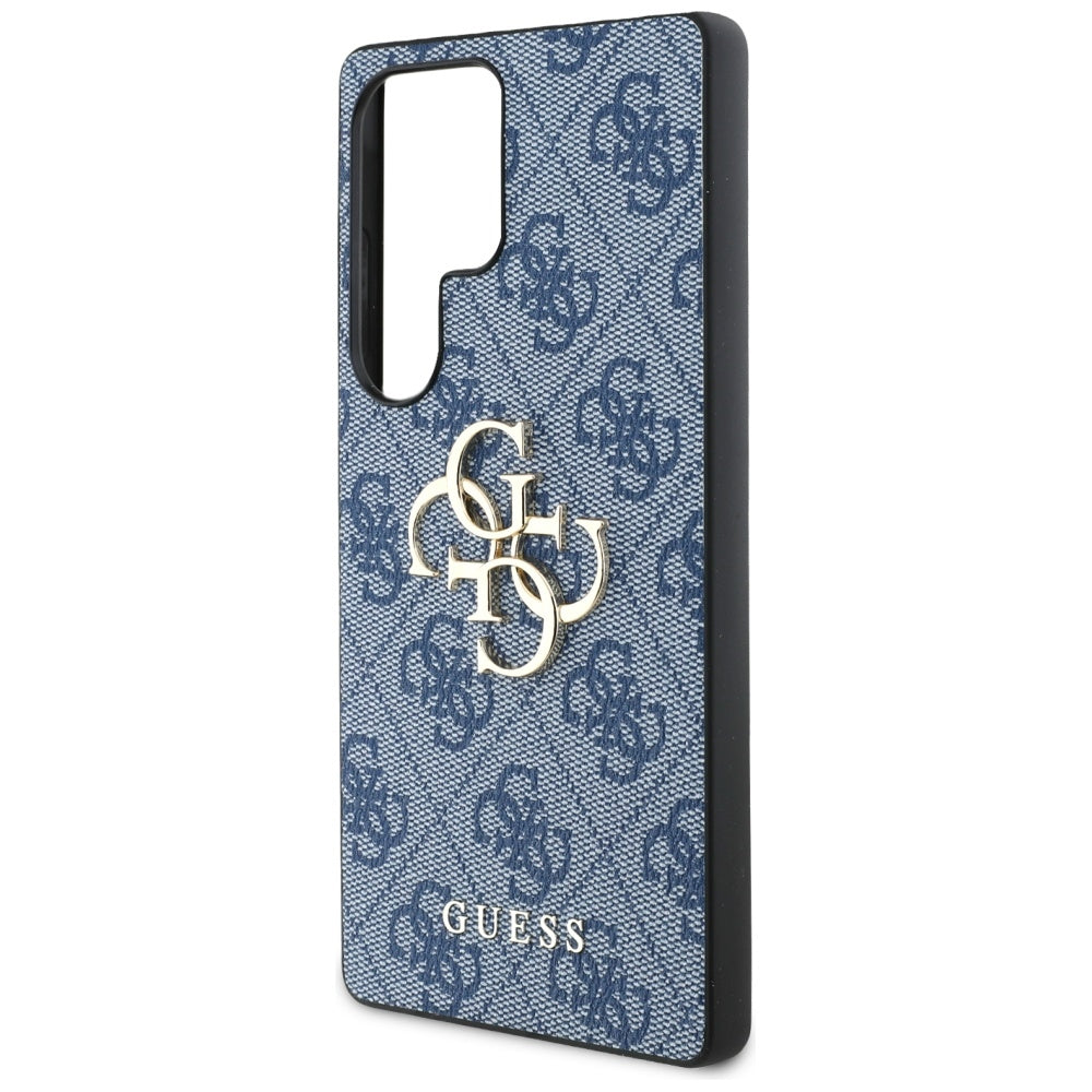 Hoes voor Samsung Galaxy S25 Ultra S938, Guess, 4G Big Logo, Blauw