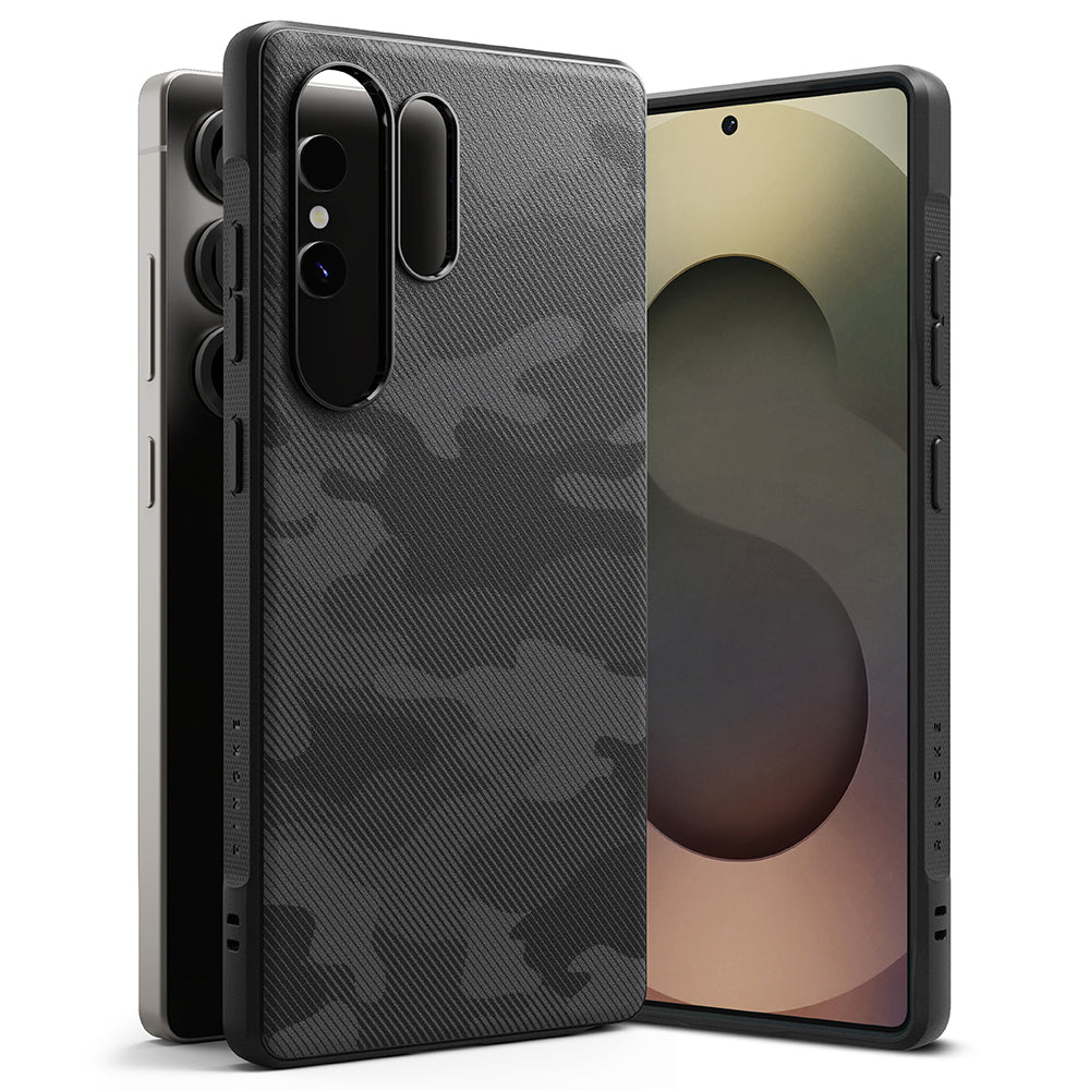 Case for Samsung Galaxy S25 Ultra S938, Ringke, Onyx Design, Camouflage