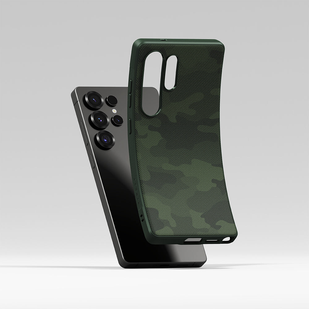 Case for Samsung Galaxy S25 Ultra S938, Ringke, Onyx Design, Camouflage