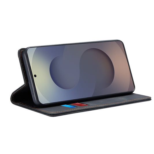 Hoes voor Samsung Galaxy S25 Ultra S938, Techsuit, Confy, Zwart