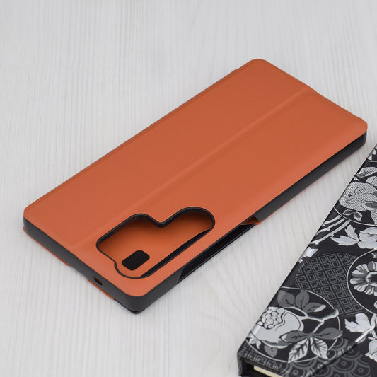 Hoes voor Samsung Galaxy S25 Ultra S938, Techsuit, eFold, Oranje