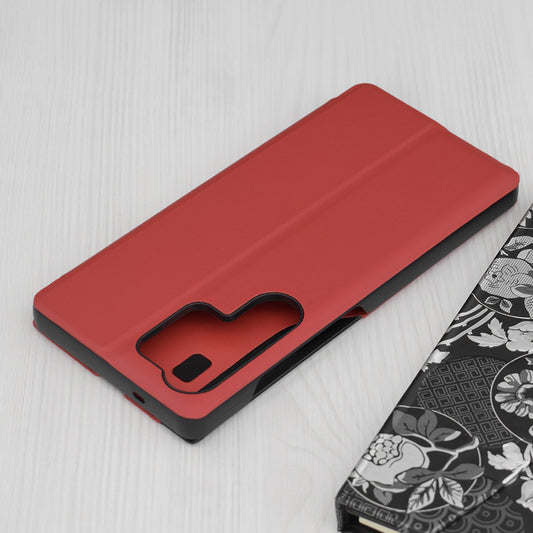 Hoes voor Samsung Galaxy S25 Ultra S938, Techsuit, eFold, Rood