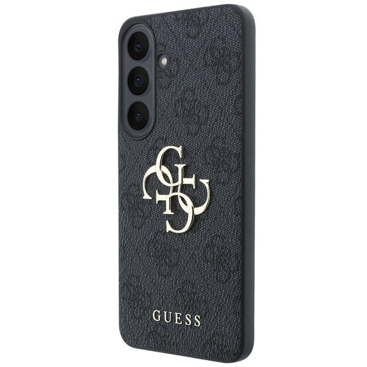 Hoes voor Samsung Galaxy S26 FE S741, Guess, 4G Metaallogo, Zwart