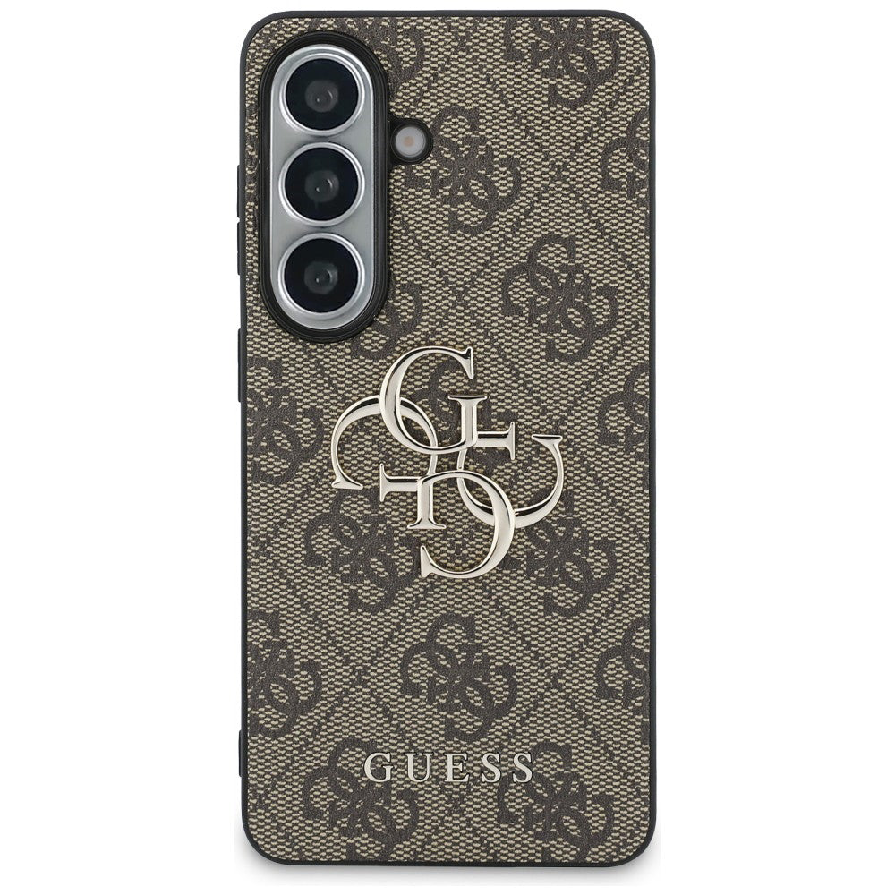 Hoes voor Samsung Galaxy S26 S942, Guess, 4G Big Logo, Bruin