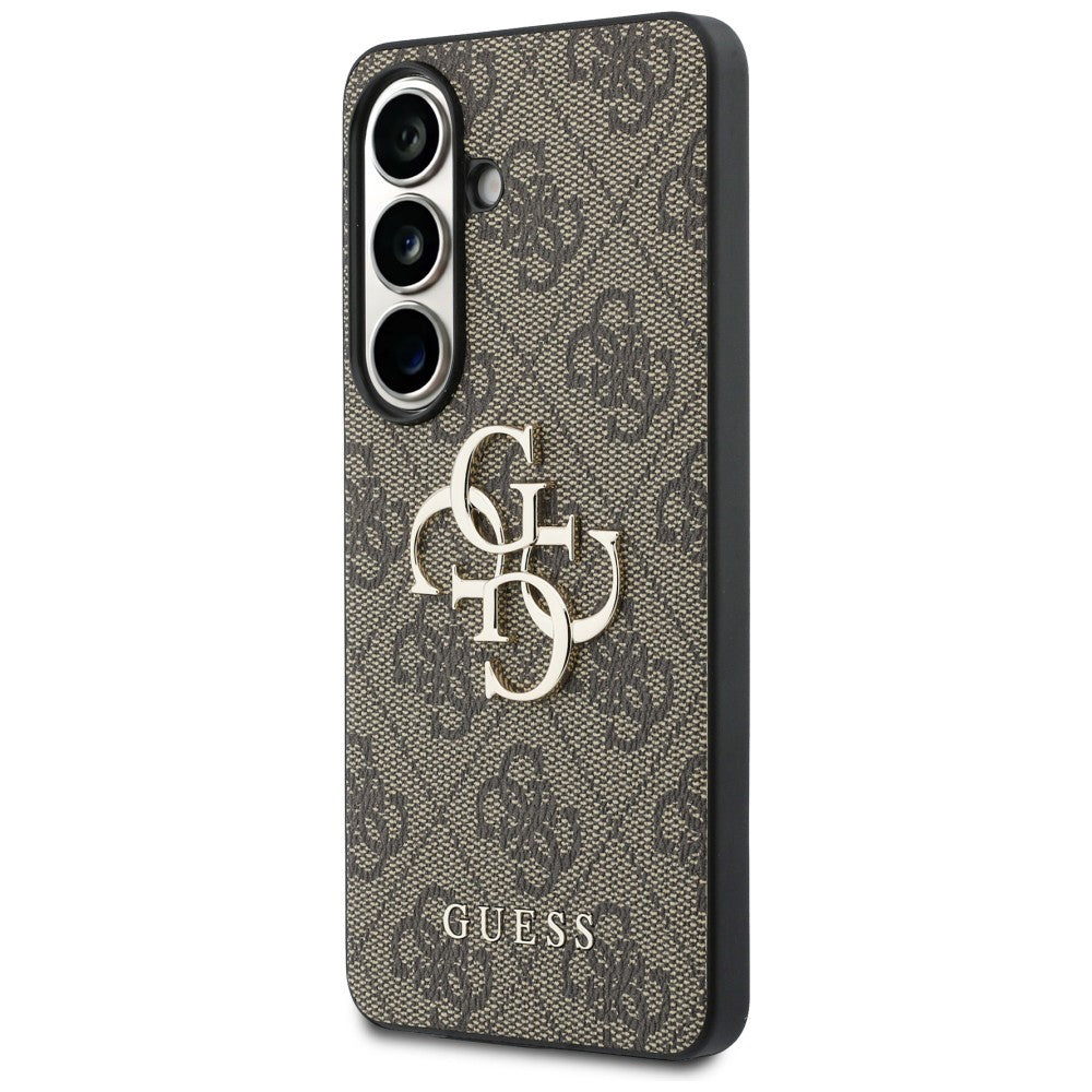 Hoes voor Samsung Galaxy S26 S942, Guess, 4G Big Logo, Bruin