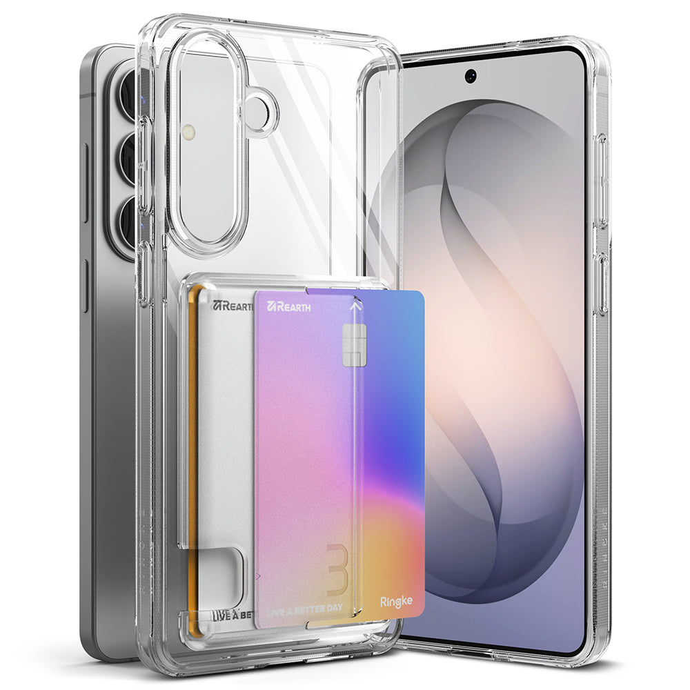 Case for Samsung Galaxy S26 Plus S947, Ringke, Fusion Card, Transparent