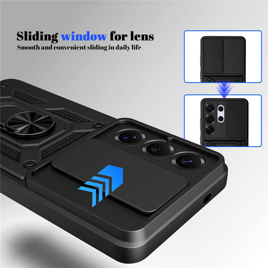 Hoes voor Samsung Galaxy S26 Plus, Techsuit, CamShield, Goud