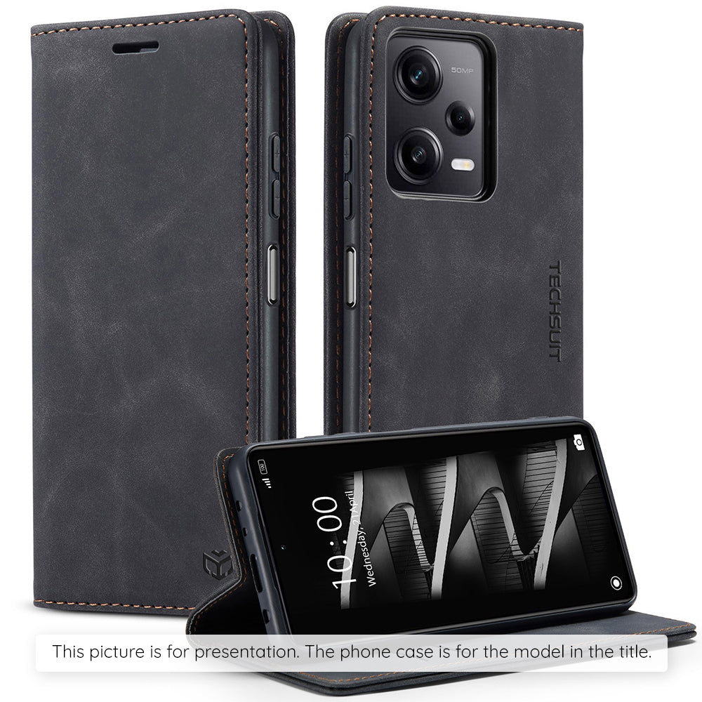 Hoes voor Samsung Galaxy S26 Plus S947, Techsuit, Confy, Zwart