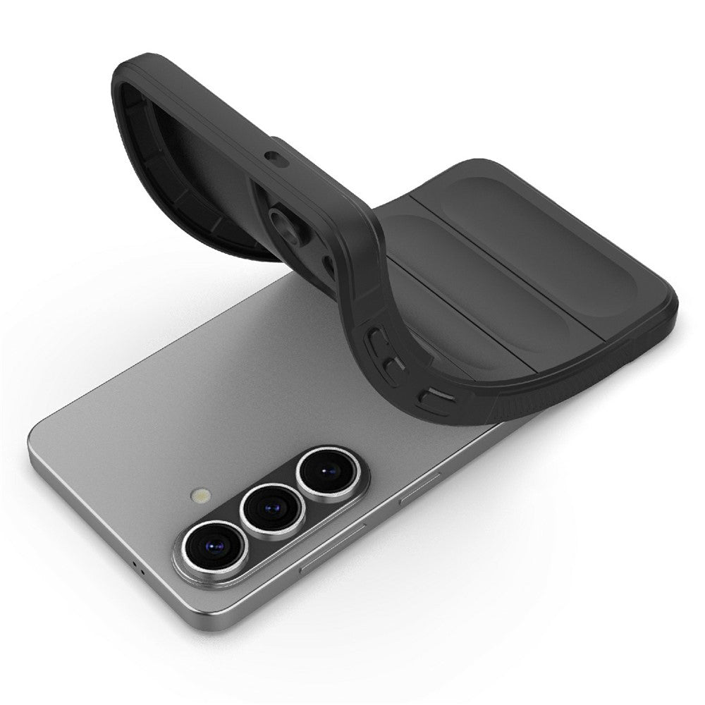 Hoes voor Samsung Galaxy S26 Plus S947, Techsuit, Magic Shield, Zwart