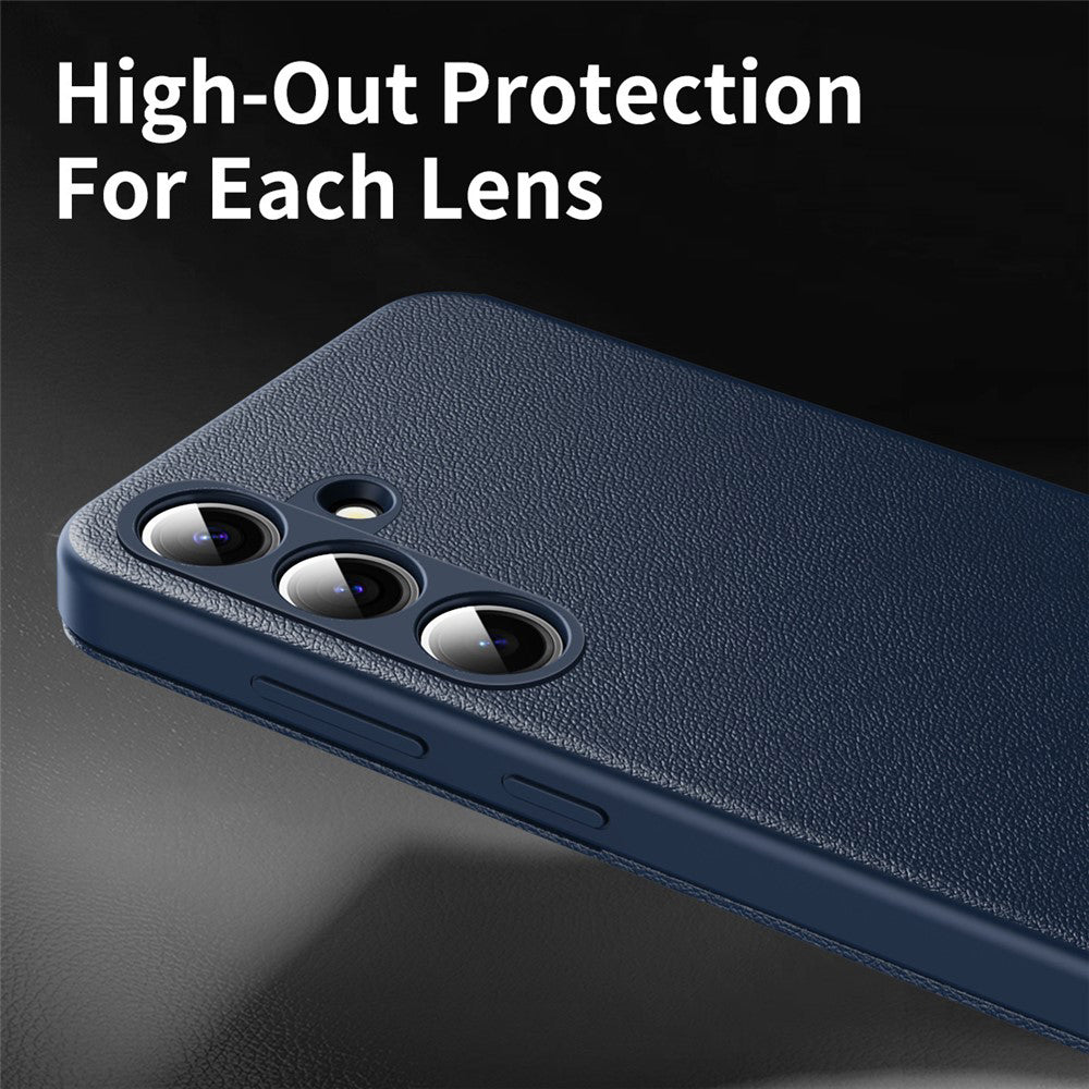 Hoes voor Samsung Galaxy S26 Plus S947, Techsuit, SmartView, Blauw