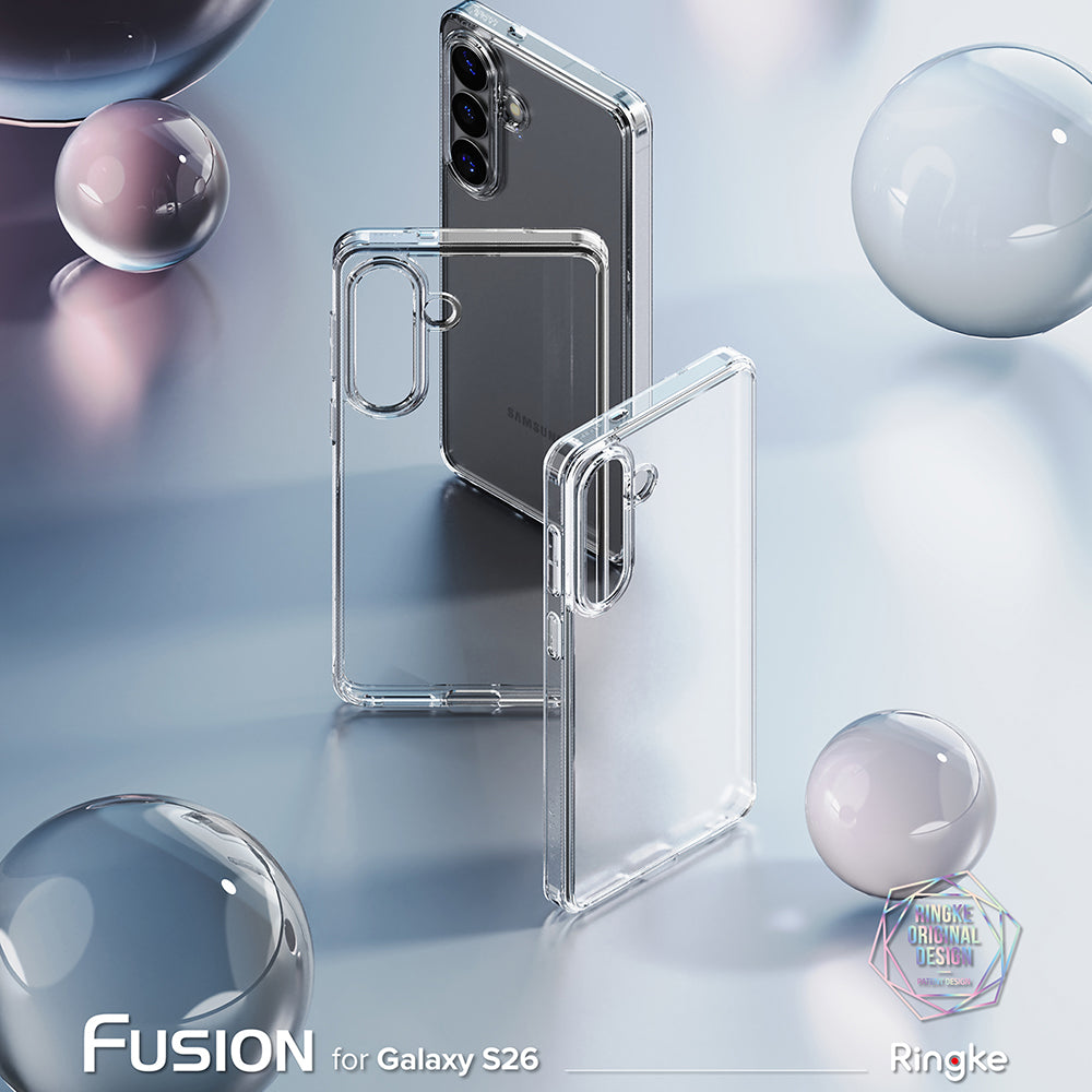 Hoes voor Samsung Galaxy S26 S942, Ringke, Fusion, Mat Transparant