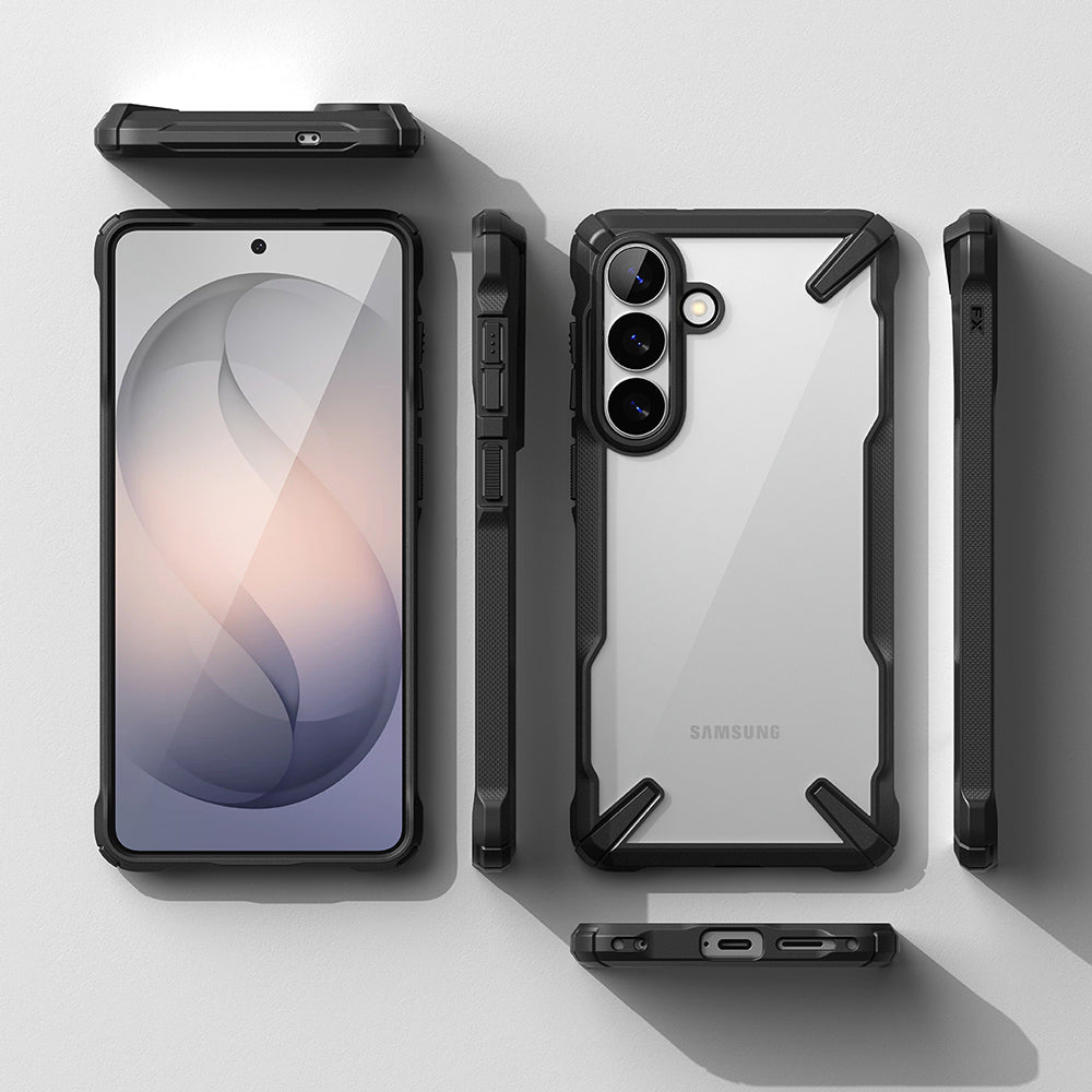 Case for Samsung Galaxy S26 S942, Ringke, Fusion X, Black